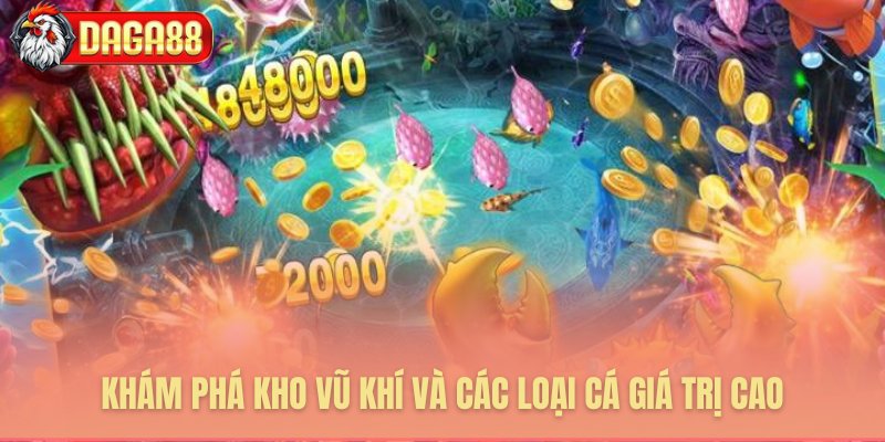 Tìm hiểu vũ khí và mục tiêu giá trị trong game